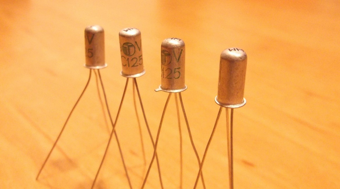 Germaniumtransistor PNP AC125 HFE 8190 Ramser Elektrotechnik