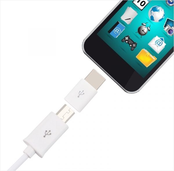 Micro USB auf USB C Adapter 2 - Ramser Elektrotechnik Webshop