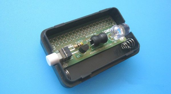 Bausatz - LED Taschenlampe mit Gehäuse - Ramser Elektrotechnik Webshop 3