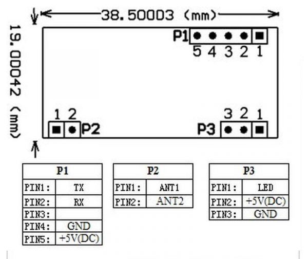 125kHz RFID Reader mit UART 11 - Ramser Elektrotechnik Webshop