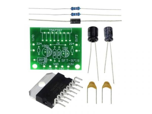 TDA7297 Stereo Amplifier DIY Kit 3- Ramser Elektrotechnik Webshop