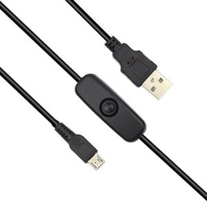 USB Kabel mit Schalter für Raspberry PI 3 - Ramser Elektrotechnik Webshop