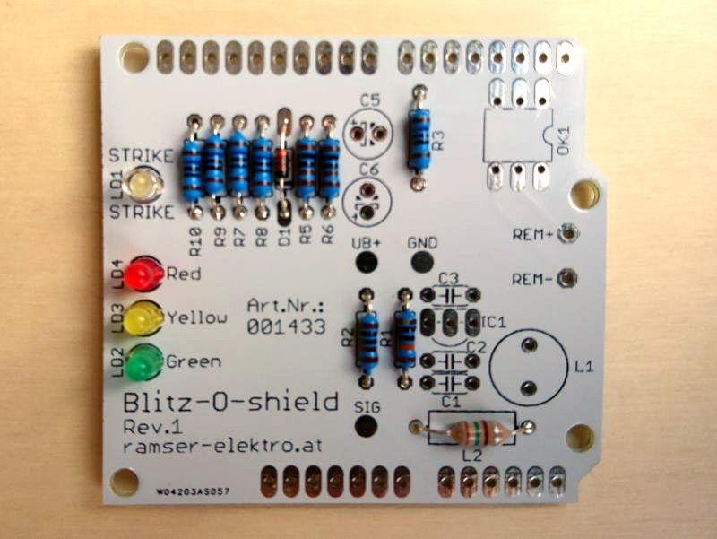 Arduino Blitzdetektor Shield - Ramser Elektrotechnik Webshop 5