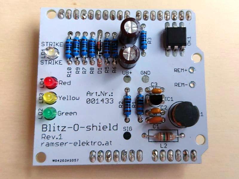 Arduino Blitzdetektor Shield - Ramser Elektrotechnik Webshop 8