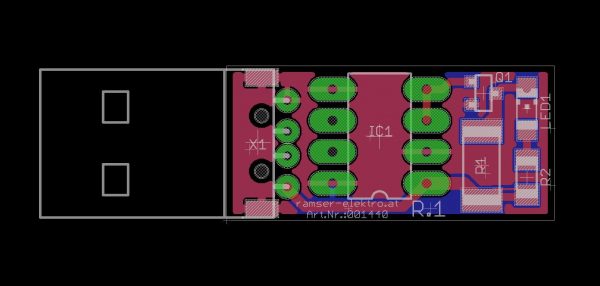 PowerBank Anti off R1 PCB- Ramser Elektrotechnik-Webshop