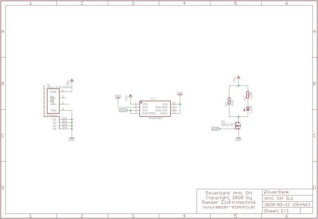 PowerBank Anti off R1 schematic- Ramser Elektrotechnik-Webshop