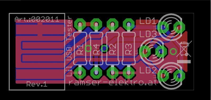 Lil USB Tester - Einfacher USB Test 5 - Ramser Elektrotechnik