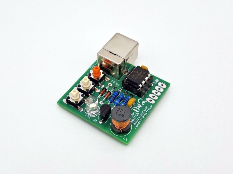 Blitzsimulator R.2.1 Blitze simulieren EMV Simulator Ramser Elektrotechnik Shop 01