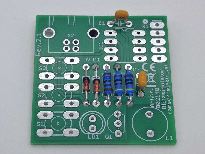 Blitzsimulator R.2.1 Blitze simulieren EMV Simulator Ramser Elektrotechnik Shop 51