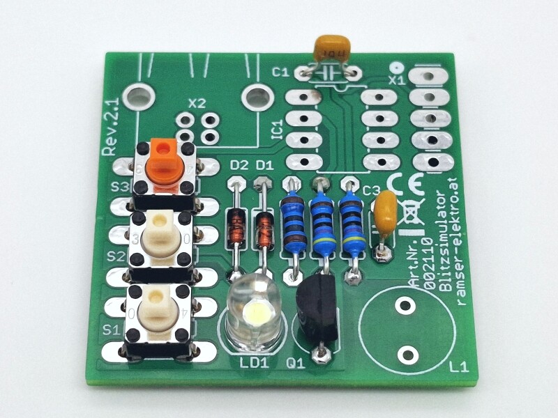 Blitzsimulator R.2.1 Blitze simulieren EMV Simulator Ramser Elektrotechnik Shop 52