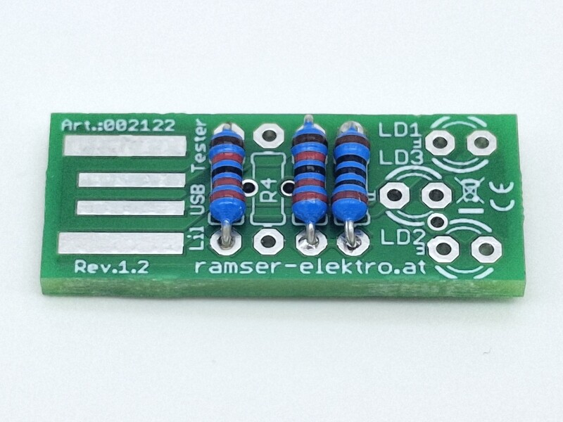Lil USB Tester R.1.2 - USB Port Tester Prüfer Test Stecker Ramser Elektrotechnik Shop 51