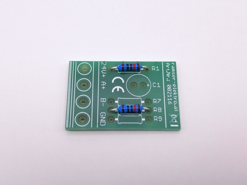 Modbus Terminator Aktiv R.0.2 - BACnet Aktiver RS485 Abschlusswiderstand 51