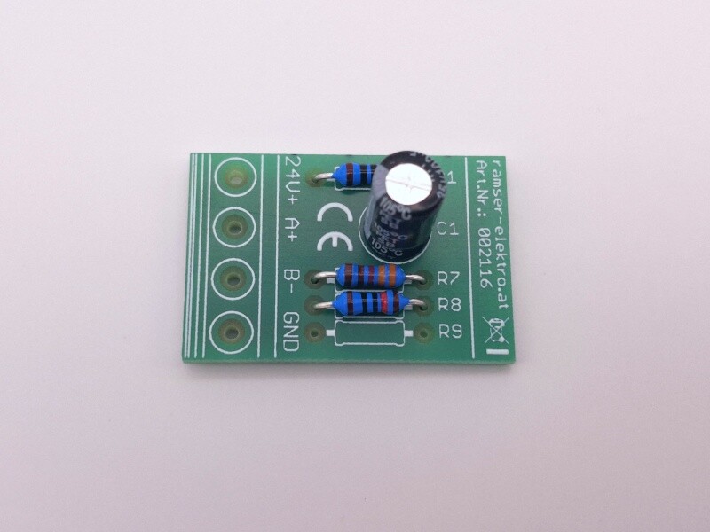 Modbus Terminator Aktiv R.0.2 - BACnet Aktiver RS485 Abschlusswiderstand 52
