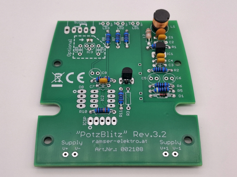 Potzblitz R.3.2 - Blitzdetektor Unwetterdetektor Gewitterdetektor Ramser Elektrotechnik Shop 52
