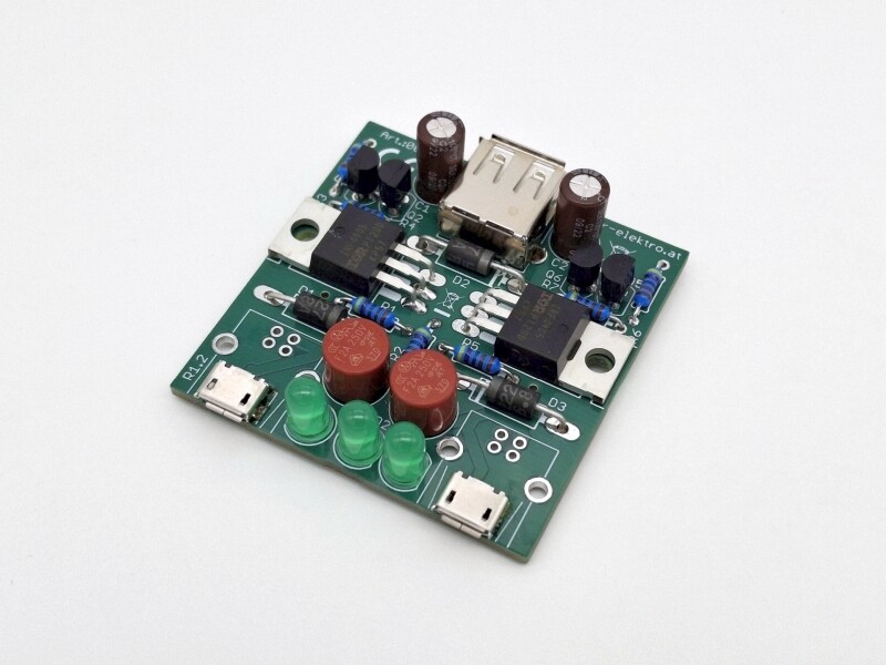 Redundanzmodul für Raspi und Co - Ideale Diode USB R.1.2 - Ramser Elektrotechnik Shop 01