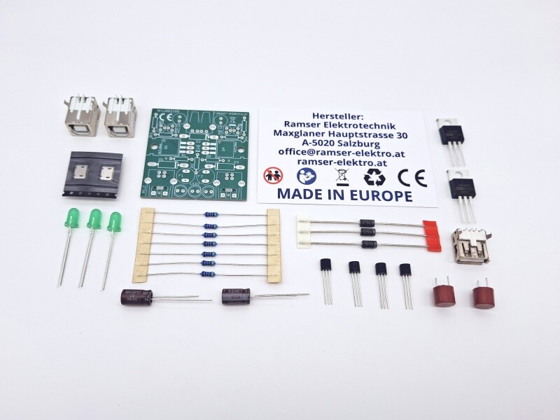 Redundanzmodul für Raspi und Co - Ideale Diode USB R.1.2 - Ramser Elektrotechnik Shop 20